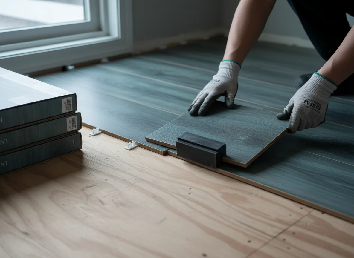 Luxury Vinyl Plank Installation company in Weld, ME